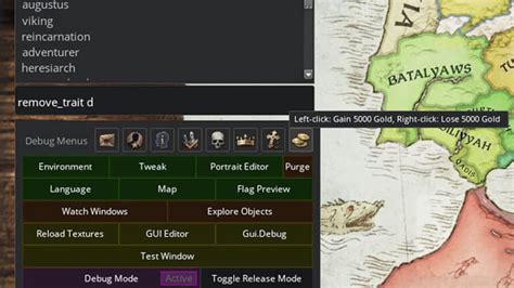 crusader kings 3 cheat codes|Console Commands .